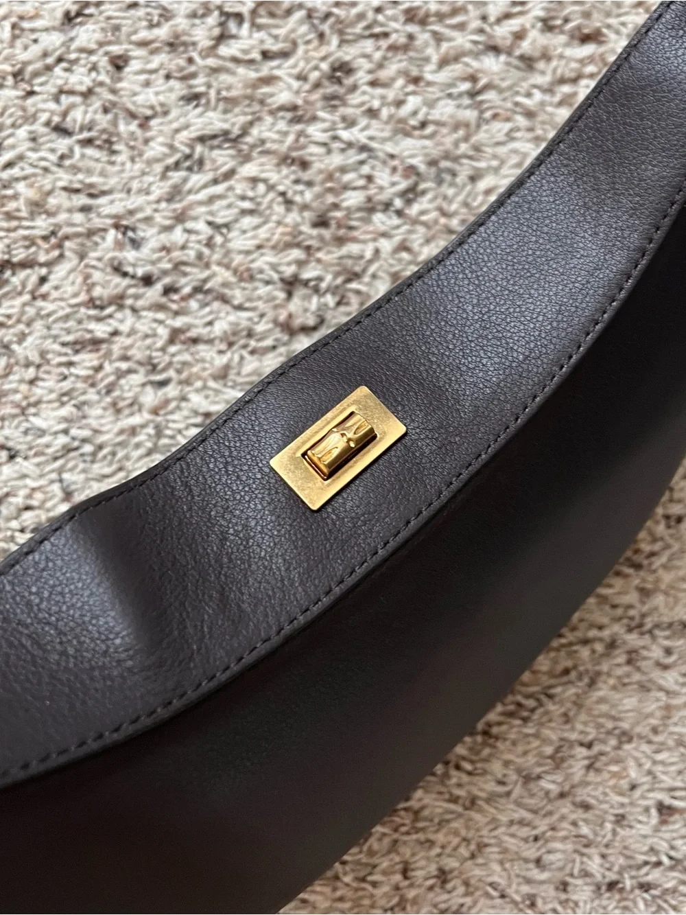 J. Mclaughlin Molina Brown Leather Handbag $278 MSRP